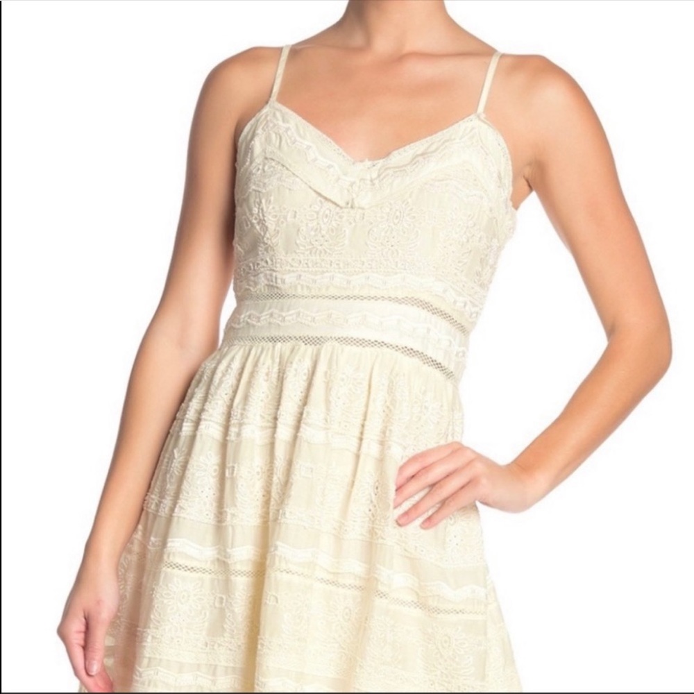 Love sam Ivory beaded dress